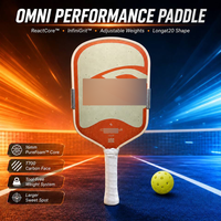 2026 Selk Omni Allongé 16mm Noyau en mousse Résistant aux bris Fibre de carbone Certifié USAPA Professionnel Tournoi Divertissement