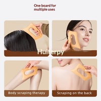 Planche Gua Sha en bois naturel, artisanat en bois personnalisé, OEM ODM