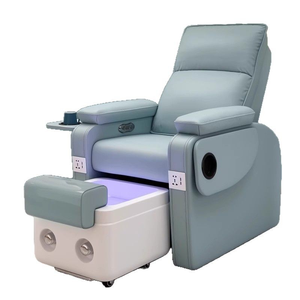 Fauteuil de pédicure moderne de luxe avec massage et bain de pieds électrique, couleur personnalisée, mobilier de salon de spa réglable pour spa - Product Image 6
