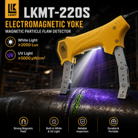 LKMT-220S NDT Appareil portable d'inspection magnétique à fourche pour défauts métalliques sur les pièces soudées, les navires, les voies ferrées et les ponts, avec alimentation CA/CC
