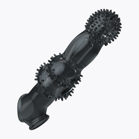 Housse de pénis pour homme, étendue, avec couvercle en cristal, à verrouillage physique, raffinée, jouet sexuel pour couple, en silicone souple, lavable, 100% étanche