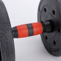 Ensemble d'haltères réglables en gros, haltères de 10 kg, 15 kg, 20 kg, 30 kg, 40 kg, ensemble d'haltères en ciment pour la remise en forme
