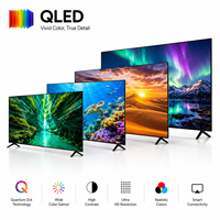Venta directa de fábrica: Televisor inteligente Android QLED de pantalla grande para vestíbulos de hoteles, salas de estar de resorts y proyectos de hostelería.