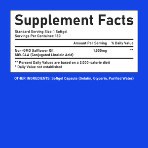 Cápsulas de Gel Suave de CLA Halal de 4500 mg en Envase OEM, Suplemento Adelgazante que Aumenta la Energía y la Resistencia, Cápsulas de Ácido Linoleico Conjugado - Product Image 2