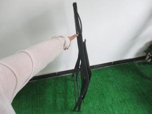 Venta al por Mayor 3 PCS juego de <span class=keywords><strong>Bistro</strong></span> muebles al aire libre silla plegable marco de acero de jardín - Product Image 6