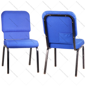 Cheap Modern Theater Furniture Metal Back Pocket Padded School Meeting Used <strong>Church</strong> <strong>Chair</strong> For Sale - Product Image 3