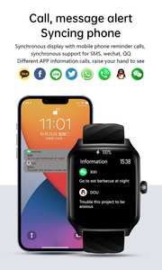 새로운 시리즈 9 Dm60 2.02인치 IPS 스크린 램 4GB + 64GB 메모리 800mAh 배터리 수명 안드로이드 스마트 워치 S8 울트라 4G 스마트워치 - Product Image 3