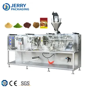 Automatic Horizontal Powder Liquid Bag Cosmetics Cream Paste Pouch Sachet Forming Filling Sealing Packing Machine