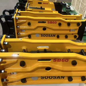 Soosan SB60 Rompedor Hidráulico de Tipo Superior, PRODUCTO PRINCIPAL, SUMINISTRO DIRECTO DE FÁBRICA, UN AÑO DE GARANTÍA, CARACTERÍSTICAS ESTÁNDAR INCLUIDAS - Product Image 1