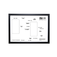 Bingkai Foto Kayu DIY untuk Memajang Spesimen Cangkang, Bingkai Gambar Tiga Dimensi Berongga untuk Ponsel 1.5