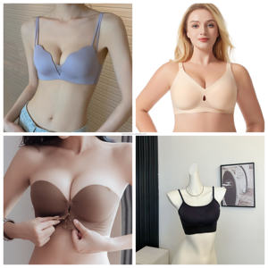 Sujetador de Encaje Sexy para Mujer, Transpirable, de Malla, con Tejido Frontal Integrado, Tirantes Ajustables Diarios, Línea Sólida, Sin Costuras - Product Image 5