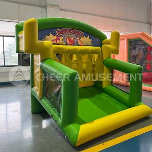 Развлекательная надувная игра в баскетбол и футбол, Интерактивная воздухонепроницаемая игра для игровой площадки в помещении <span class=keywords><strong>Funfair</strong></span> - Product Image 3