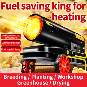 Calentador diésel o calentador de aire de queroseno de alta potencia portátil y móvil para granjas de pollos y agricultura - Product Image 6