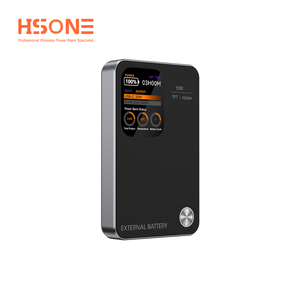 Chargeur sans fil magnétique 2-en-1 ultra fin en alliage d'aluminium MY25L, batterie externe 15W à charge rapide, écran TFT, options de double capacité - Product Image 5