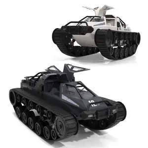 RC Tank Car 1 12 Scale 2,4 GHz Fernbedienung Wiederauf ladbarer Drift Tank 360 Rotierende Fahrzeug geschenke für Kinder