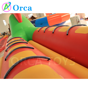 Inflables para Deportes Acuáticos, Bote Inflable Gigante con Forma de Dragón de 97 cm, Bote Inflable con Forma de Dinosaurio, Bote Disco Remolcable, Botes Banana Gigantes - Product Image 4