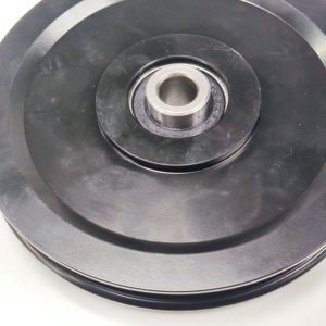 Puleggia in ghisa da 3 pollici per porta garage con cuscinetto 6200RS per sistema a molla di estensione - Product Image 2