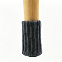 Protections de sol pour meubles réutilisables, antidérapantes, réduisant le bruit, épaisses, en tricot élastique, chaussettes pour pieds de canapé et de chaise