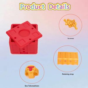 Caja de Regalo Sorpresa de Plástico para Envíos Internacionales, Regalo para Novia y Madre, Caja de Embalaje para Navidad - Product Image 4