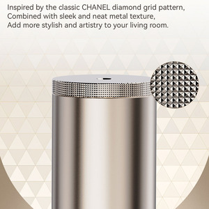 Scenta Sang Trọng Nhôm Trang Trí Không Dây Khuếch Tán Hương Thơm Tháp, Bàn Di Động Hương Thơm Tinh Dầu Khuếch Tán Máy Đối Với Trang Chủ - Product Image 5