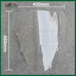KOLMIO-LAM adapté pour <span class=keywords><strong>KAWASAKI</strong></span> <span class=keywords><strong>ZZR</strong></span> <span class=keywords><strong>1200</strong></span> 2002-2005 pare-brise déflecteur de vent moto pare-brise - Product Image 6