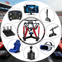 Silla de Juego para Simulador de Vuelo, Cabina de Helicóptero, Avión, Comercial, Profesional, Económica, Metálica, para Aeropuerto, Exterior, en Oferta