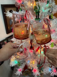 10 Oz Square Cocktail Glasses <strong>Blue</strong> Wine Glasses Colored Stemmed Plastic Drinkware <strong>Champagne</strong> <strong>Flute</strong> with Long <strong>Stem</strong> - Product Image 6