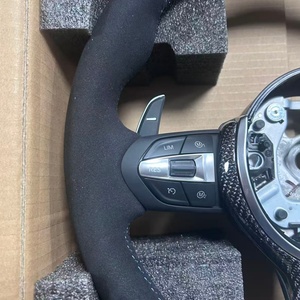 Volante <span class=keywords><strong>CS</strong></span> para <span class=keywords><strong>BMW</strong></span> M4 F22 428i F87 M2 525 F36 F26 X4 E82 F90 M5 F31 F32 F30 F20 F10 E90 E70, Volante de Alcántara - Product Image 5