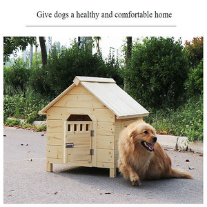 Health&amp;<strong>comfortable</strong> Home for <strong>Dogs</strong>,natural Solid Wood <strong>Dog</strong> <strong>House</strong> - Product Image 4