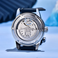 Montres pour hommes PAGANI DESIGN PD-YS021, montre mécanique automatique, tourbillon, montre en cuir PU, étanche, montre-bracelet
