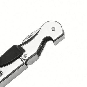 Tire-bouchon personnalisé avec coupe-capsule et ouvre-bouteille, 5 pouces de long, charnières en acier inoxydable, clé à vin pour serveurs - Product Image 2