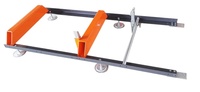 Scierie à bande horizontale portable en bois de 26'' / 31'' / 36'' avec remorque, machine de coupe motorisée pour usage agricole et de construction