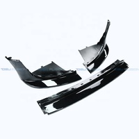 Alerón Delantero para Mini Cooper JCW R55 R56 R57 R58 R59 2006-2013, Estilo Challenge Ver2, Material PP (Negro Brillante)
