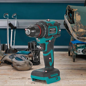 Taladro Inalámbrico Cisivis de 18V, 10mm, Sin Llave, con Velocidad Variable, Destornillador de 2 Velocidades, Motor sin Escobillas OEM, 2000mAh, Herramienta Eléctrica para Bricolaje en el Hogar - Product Image 4