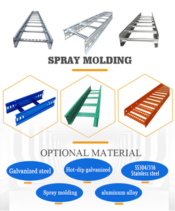 Factory Direct electric Hot Dip Galvanized SS304 ss316 Steel Outdoor <strong>ladder</strong> Type Cable Trays - Product Image 6