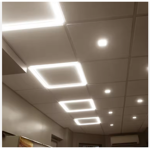 Panel <span class=keywords><strong>de</strong></span> Luz LED Comercial Moderno <span class=keywords><strong>de</strong></span> Marco Ultra Delgado con Cubierta <span class=keywords><strong>de</strong></span> Aluminio+PC, Regulable <span class=keywords><strong>de</strong></span> 0-10V - Product Image 4