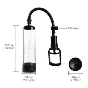 Pompa per Pene Manuale Magic Love, Ingranditore Taglia M, Giocattolo Sessuale per Adulti, Pompa a Vuoto per Uomini, Allenatore per Masturbazione - Product Image 3