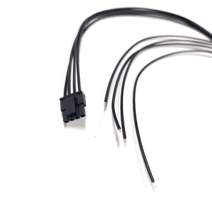 Konektor JST 4 Pin (versi berlapis emas) dengan rakitan kawat kabel Ujung Strip lapis emas 30cm 22 Awg - Product Image 4