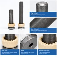 Boulons de cisaillement à tête plate en acier au carbone GB, zingués, filetage M19, pour connexion par goujons de soudage, qualité DIY, 10mm, très demandé