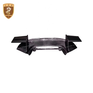 Alerón de aire trasero de fibra de carbono estilo MSY al mejor <span class=keywords><strong>precio</strong></span>, ala ancha para Ferrari <span class=keywords><strong>488</strong></span> <span class=keywords><strong>Spider</strong></span> - Product Image 4