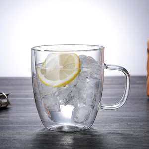 Tasses à expresso et mugs à thé en verre borosilicate à double paroi isolées pour cappuccino, latte, thé et shots – Vaisselle en verre haut de gamme - Product Image 5