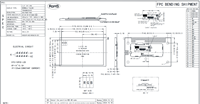 Module LCD TFT IPS 7 pouces 800*480 30 broches LVDS 450 Nits -30~80°C Affichage à température étendue Rétroéclairage LED à bords lumineux 60Hz pour applications industrielles