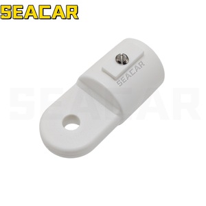 Capuchon supérieur Seacar 7/8 pouces en plastique blanc, quincaillerie marine pour la réparation de bâches de bateau - Product Image 2