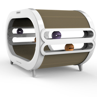 Mobilier de luxe pour chats fabriqué en Chine : Maison pour chat en carton ondulé, Jouets pour animaux de compagnie, Boîte à gratter pour chat en ABS, Planche à gratter pour chat