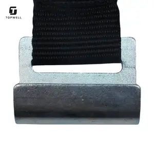 Lashing Strap With Overcenter Buckle For Curtain Side Truck Buckle