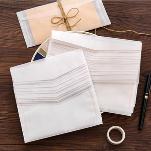 Tùy chỉnh phong bì trong suốt mờ giấy phong bì cho Cảm ơn bạn thiệp chúc mừng - Product Image 4