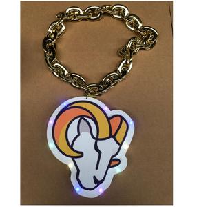 New York Giants Equipo de fútbol de alta calidad <span class=keywords><strong>EVA</strong></span> 3D Fan Chain Collar Espuma Gran espuma acrílica Medallones Electrización - Product Image 3