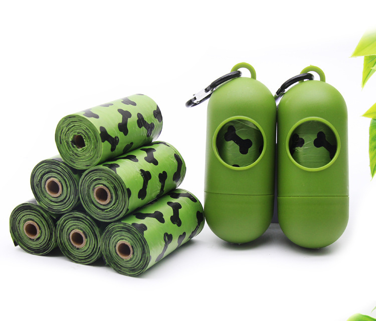 Motif imprimé vert