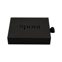 Boîtes cadeaux de luxe sur mesure en carton épais biodégradable et écologique, fabriquées à partir de matériaux recyclés, style tiroir, vente en gros