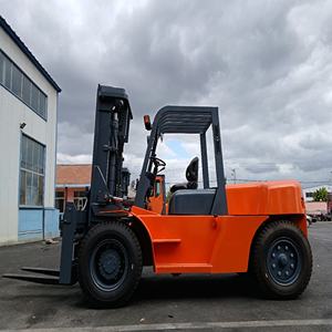 China <span class=keywords><strong>10</strong></span> <span class=keywords><strong>ton</strong></span> dieselheftruck met Cummins-motor voor bouwplaatsen - Product Image 2